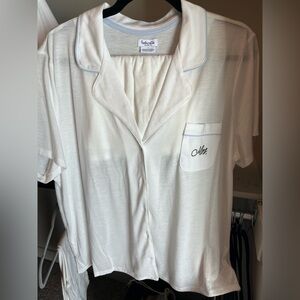 Bridal Wedding Bachelorette Pajama Set XL